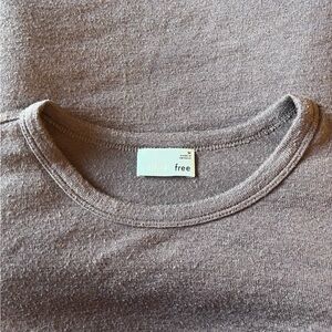 Brown Wilfred free Tshirt Dress